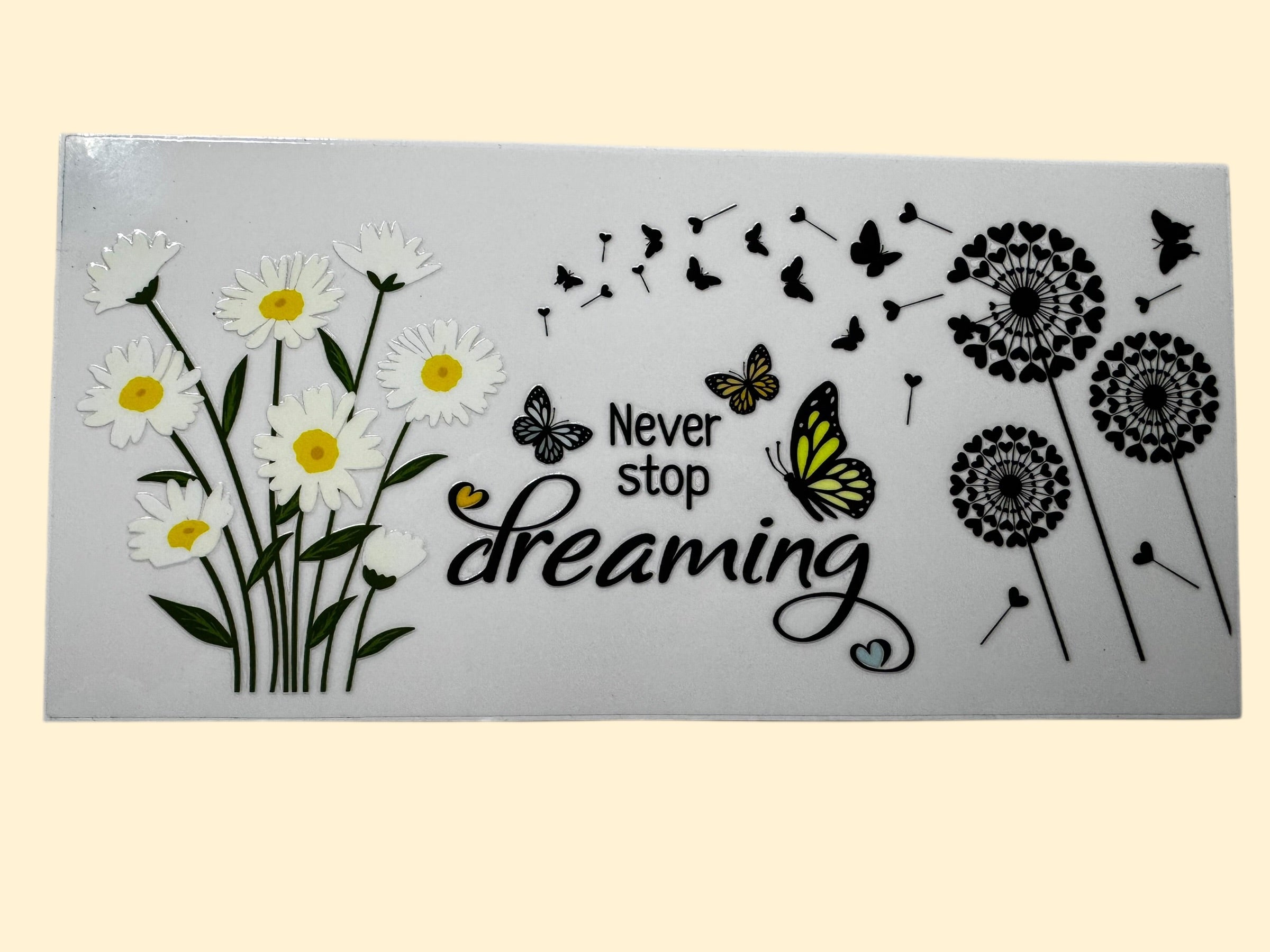 Never stop