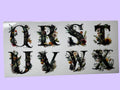 Black Flower initial 3