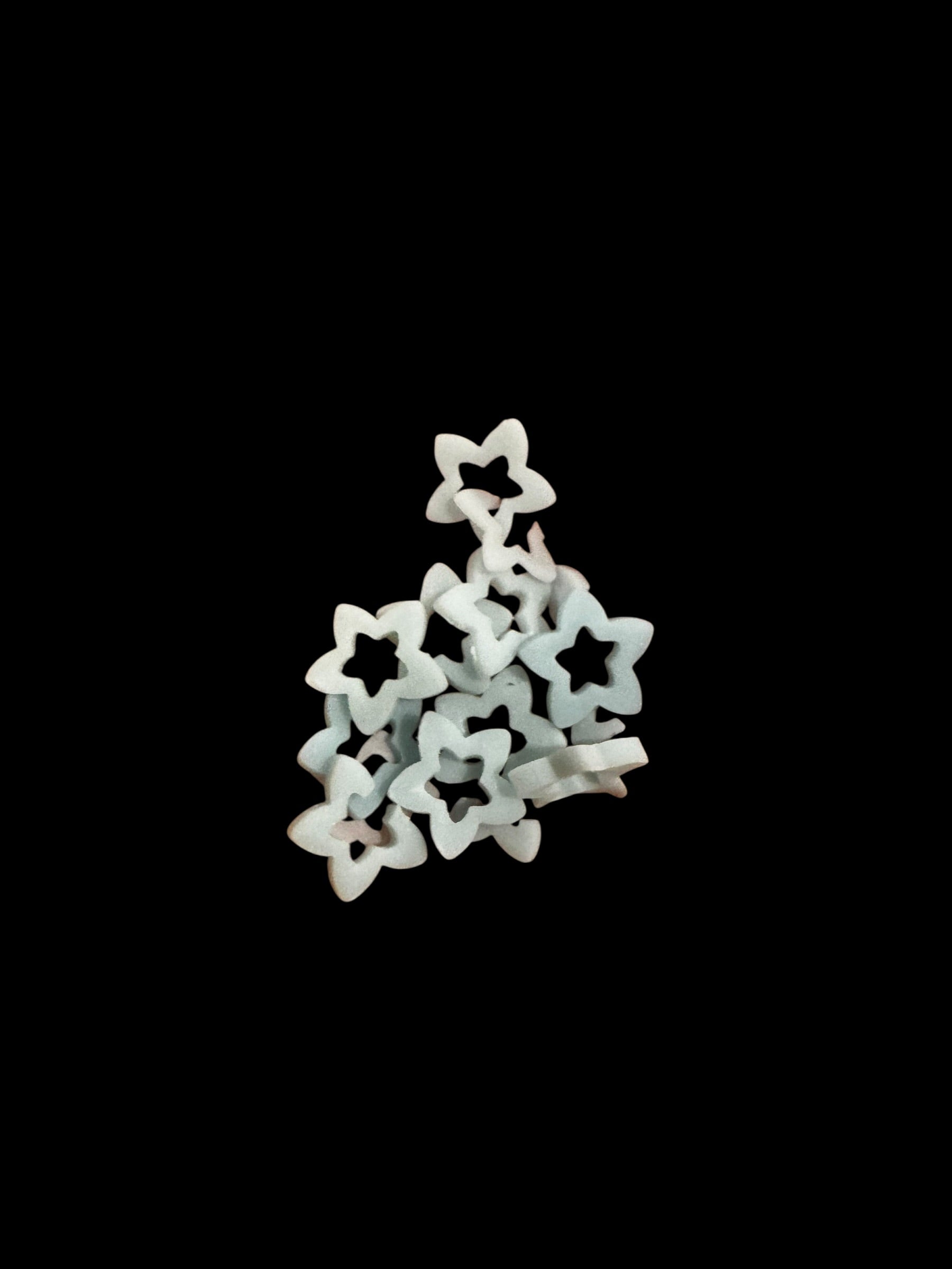 Glow in the dark blue stars