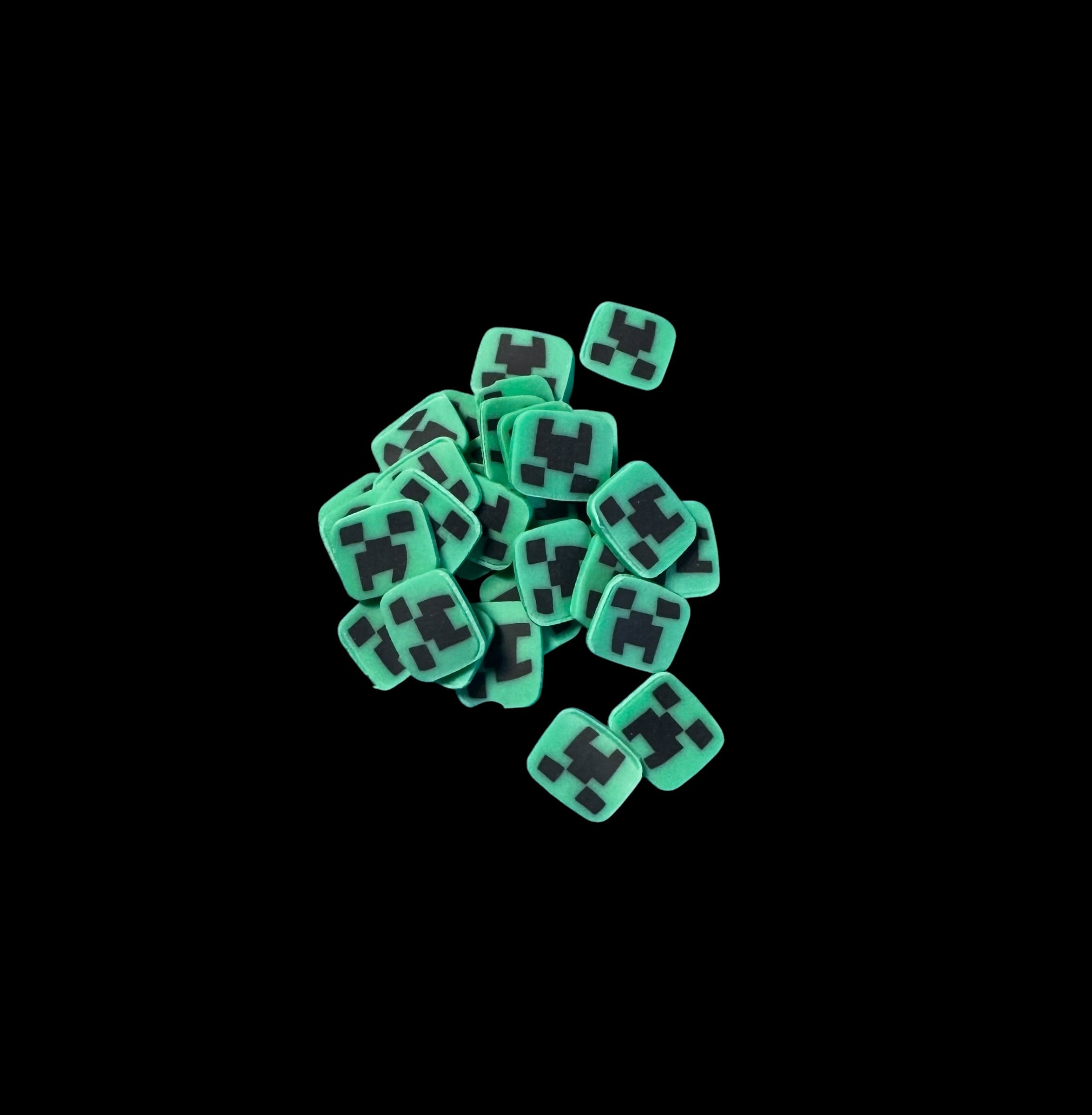 Minecraft green face