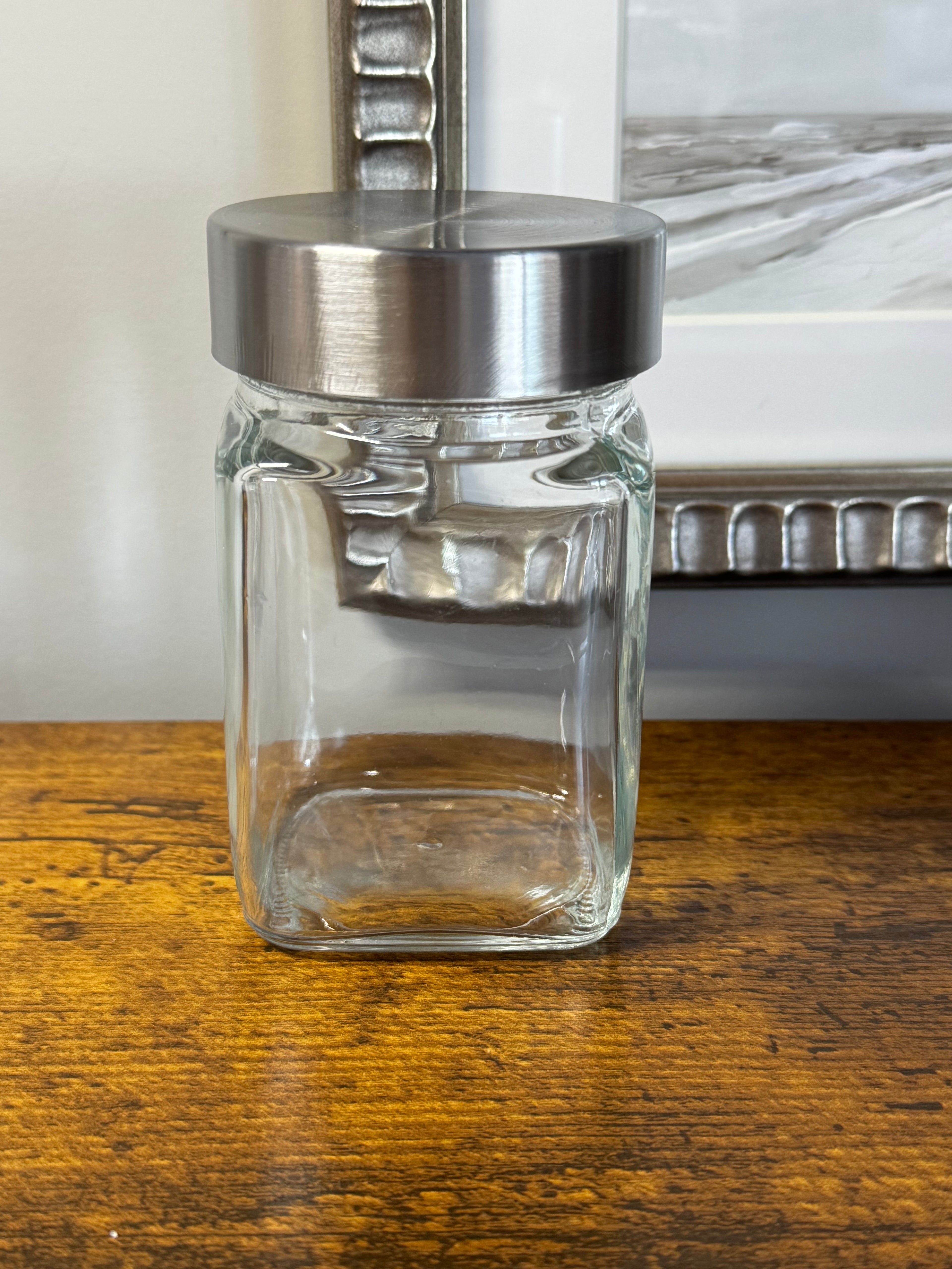 10oz with metal lid