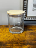 8oz wooden lid