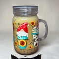 Snow Globe  Mug Tumbler with Handle