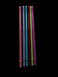 Glitter colored straws