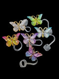 Butterflies Straw Toppers