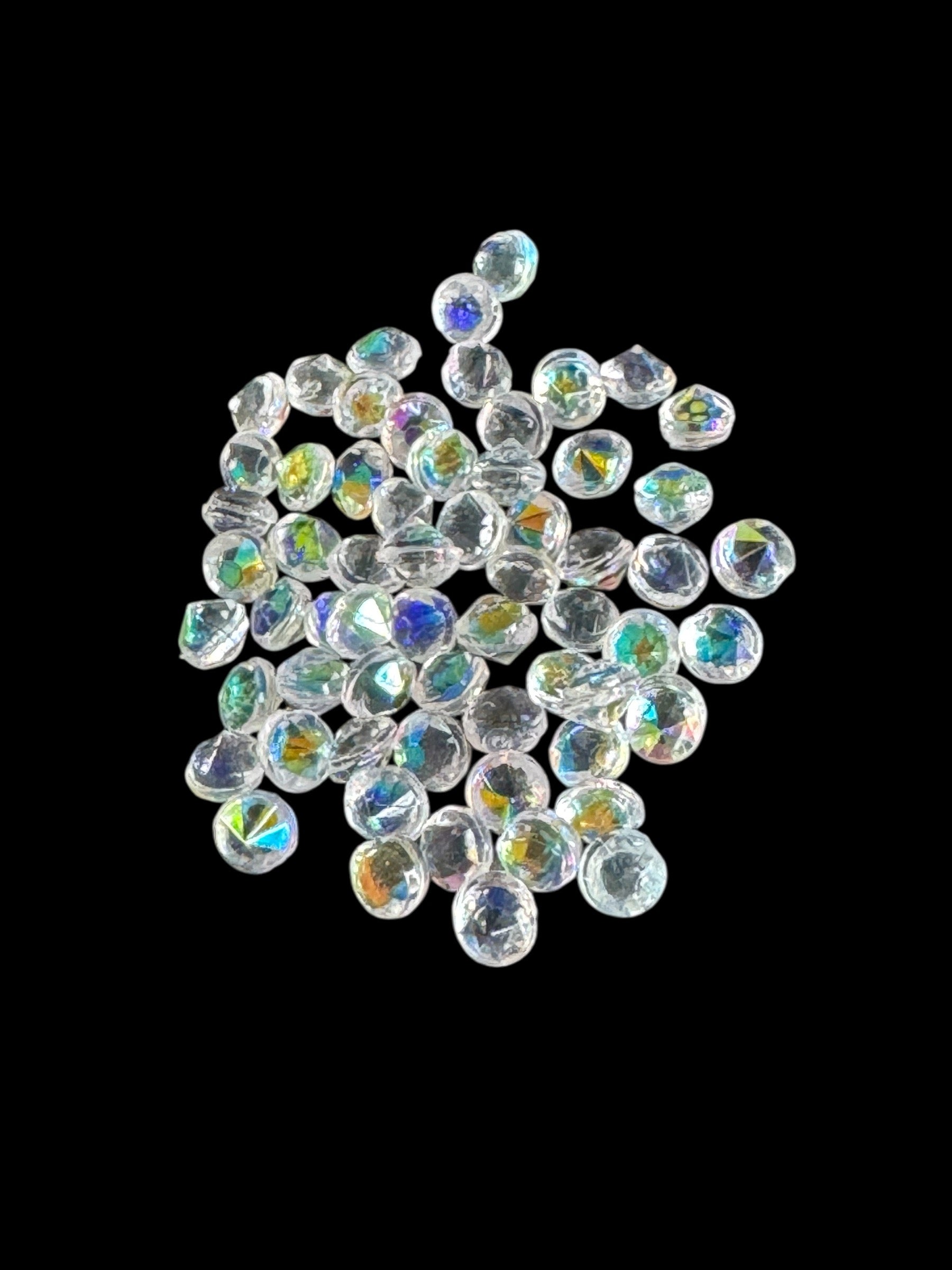 Iridescent Clear pellets