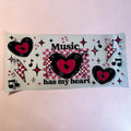 Music has