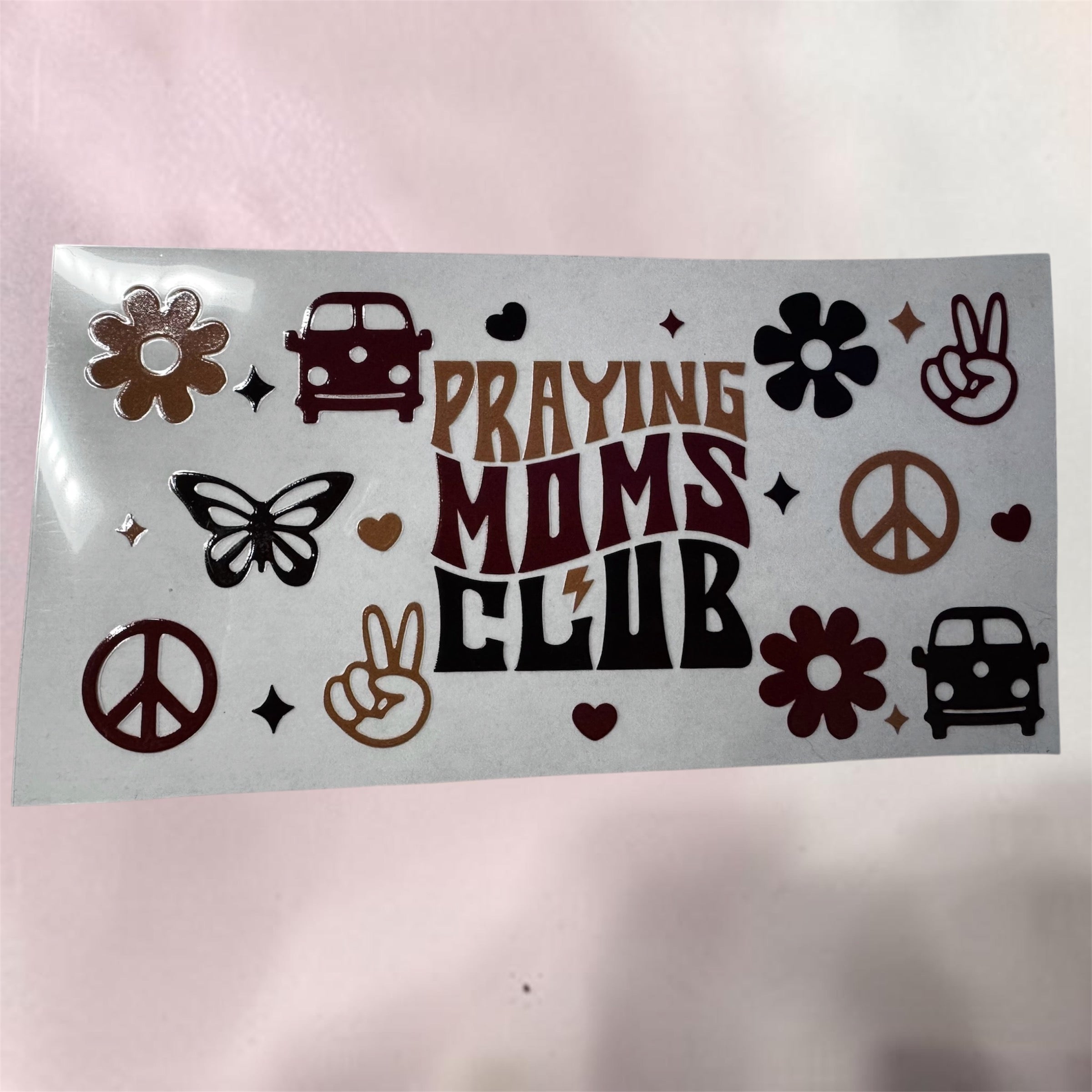 Praying mom