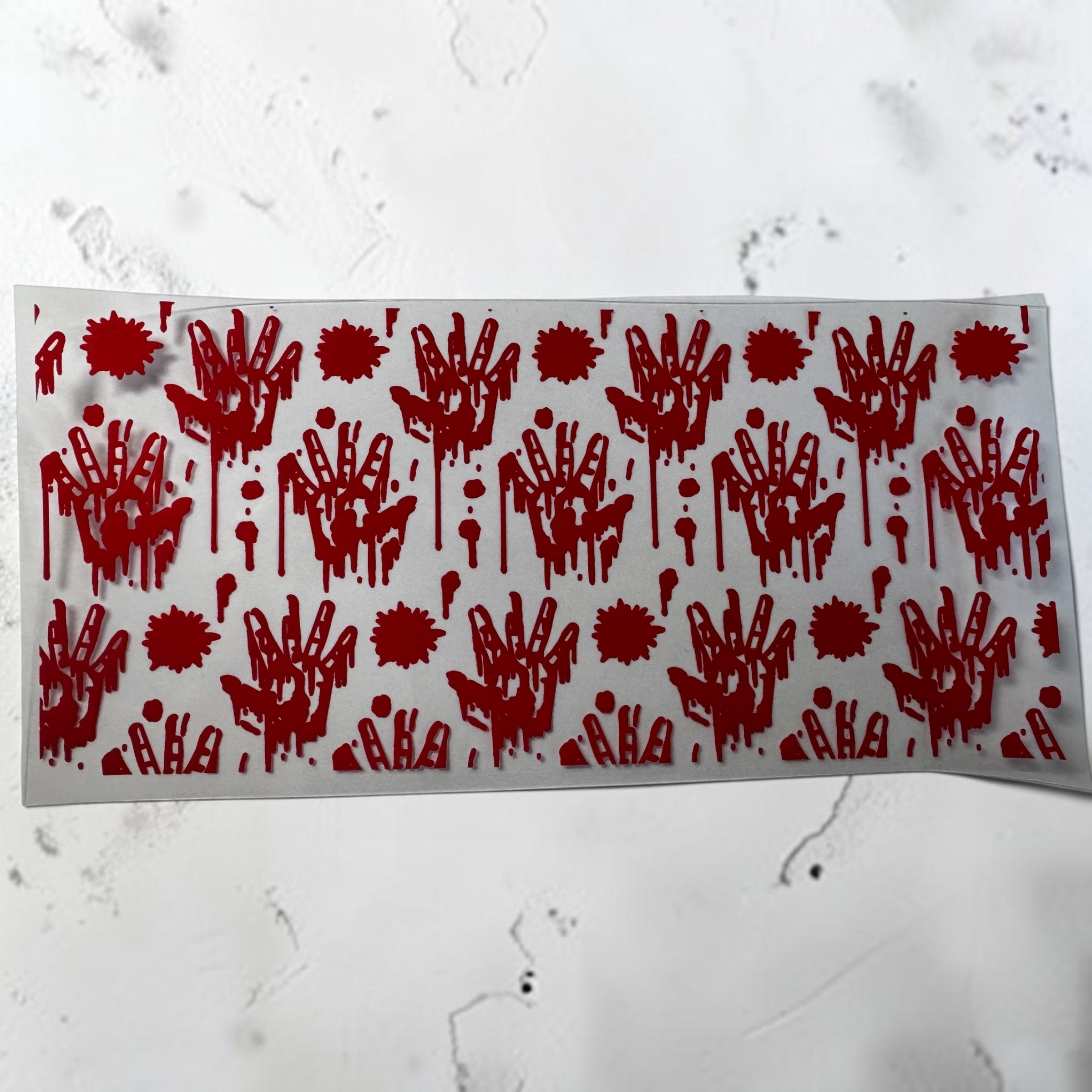 Red hands